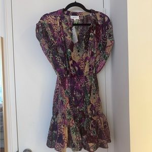 ALC Amal print Carly dress size 0 NWT